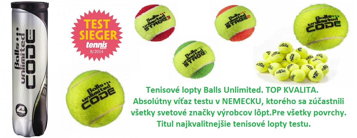 Banner lopty Unlimited s textom 1160x451